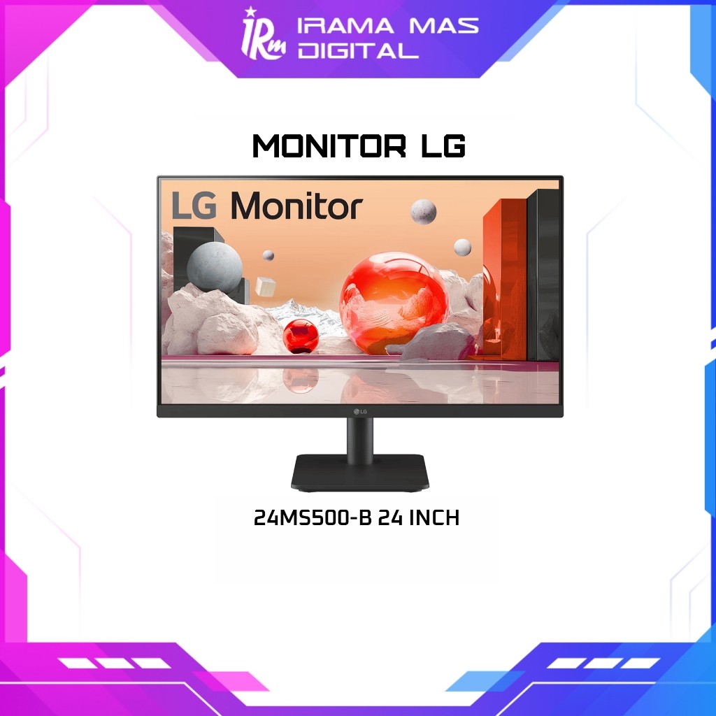 MONITOR LG - 24MS500-B 24 INCH