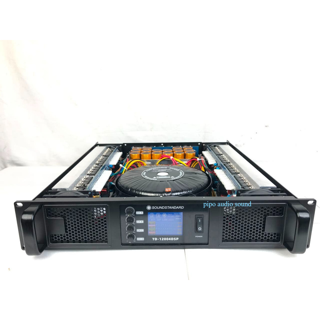 POWER AMPLIFIER SOUNDSTANDARD TD 12004 DSP TD 12004 4 CH