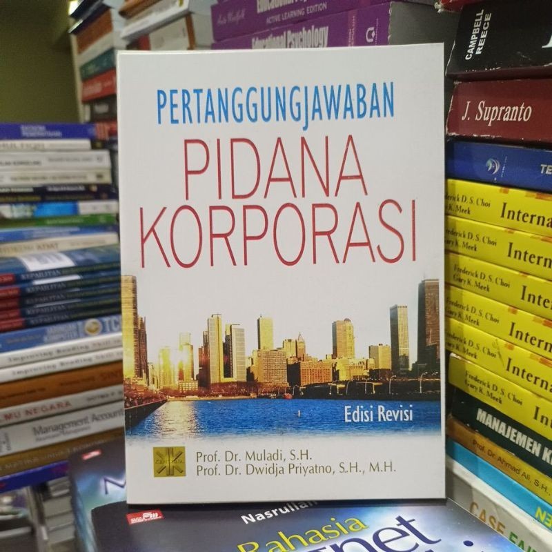 pertanggungjawaban PIDANA KORPORASI edisi revisi Muladi