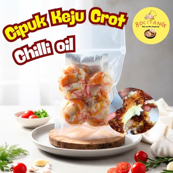 [NEW LAUNCHING] 1 BKS CIPUK KEJU CROT ISI 4 XTRA SAMBAL CHILLI OIL PEDAS Frozen Food