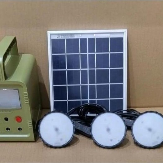 Lampu Sehen Solar Home Lighting System SHS 5W (Paket Lampu Solar Cell)