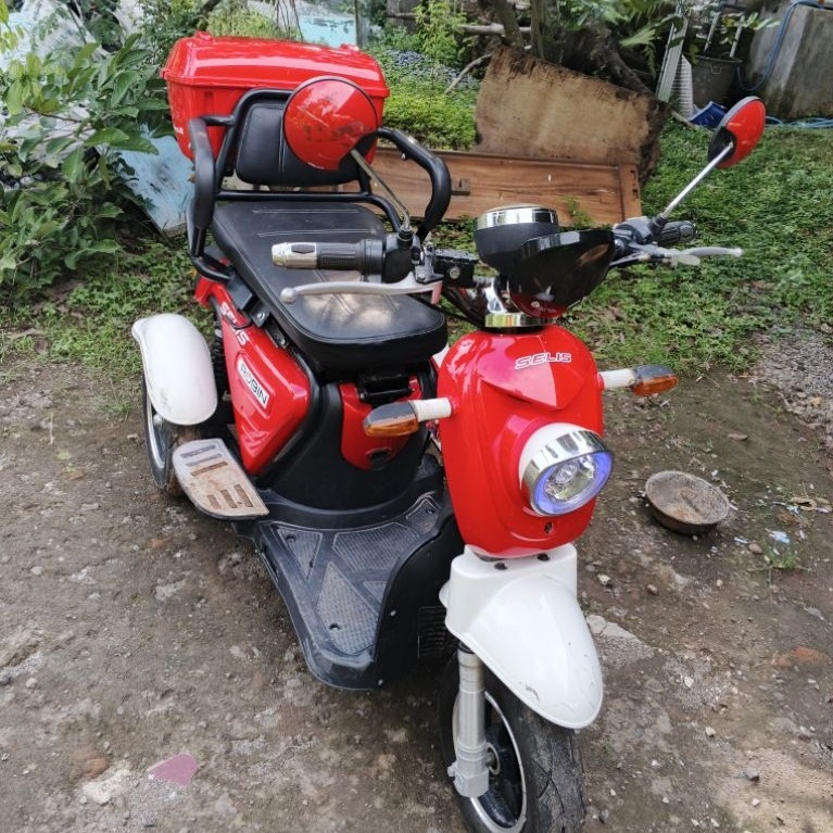 sepeda listrik roda tiga Selis roda tiga roda 3
