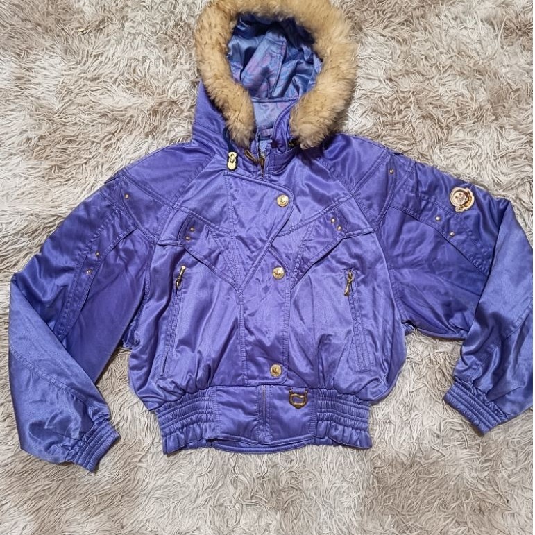 jaket vintage motoran cewek