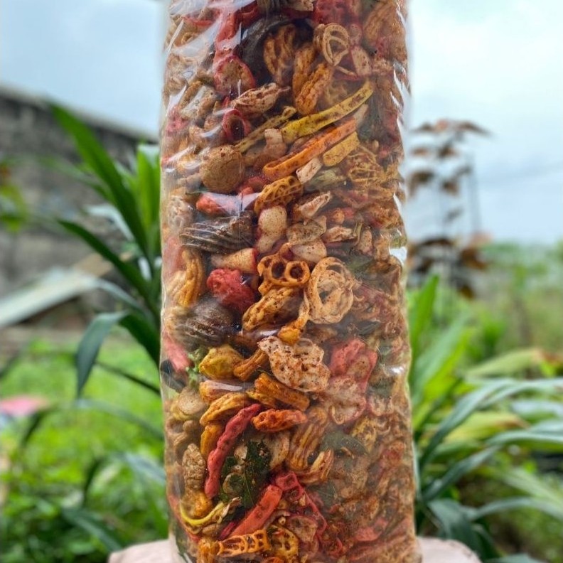 Nature|| Seblak kering pedas 1 ball. 2 kg seblak kencur,  kerupuk Seblak enak bikin nagih / seblak p
