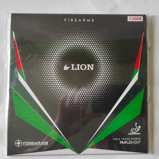 Lion Firearm Karet Tenis Meja Bintik Serang Shortpips Co