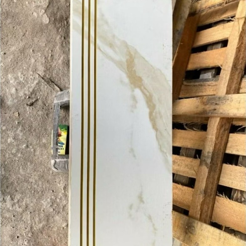 GRANIT TANGGA MOTIF MARMER PUTIH EMAS STATUARIO GOLD 30X60,30X80,30X90,30X100,30X120