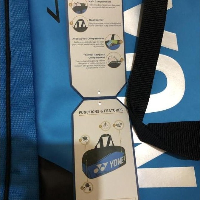 mercusuar.cv Tas Badminton Yonex SUNR9831 WTH BT6 - SR ORIGINAL Diskon