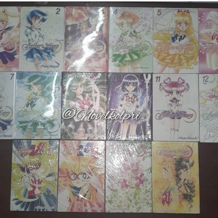 Komik Sailormoon Deluxe SET 16 Buku
