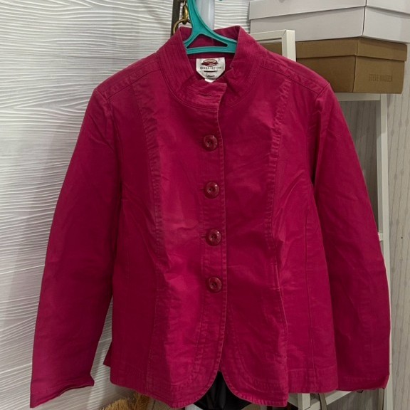 jaket pink tebal | pl