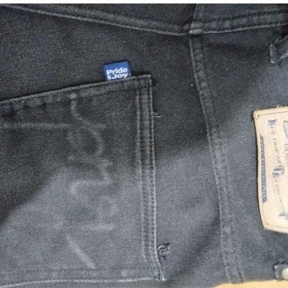 Denim Hitam Selvedge PNJ