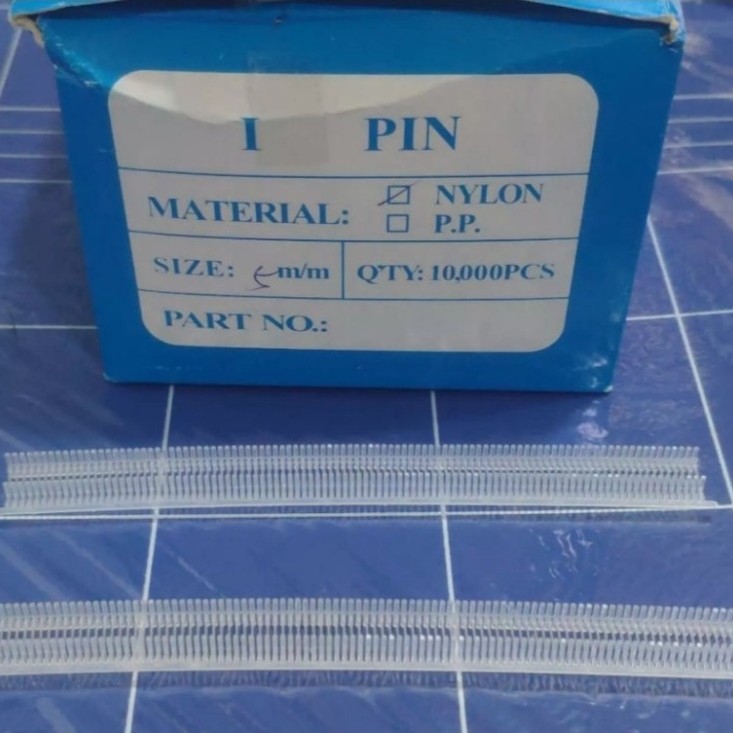 TOP PIN 5 MM 7 MM 10 MM I PIN / ISI REFIL TAG GUN / TAG PIN ISI 10.000 PCS