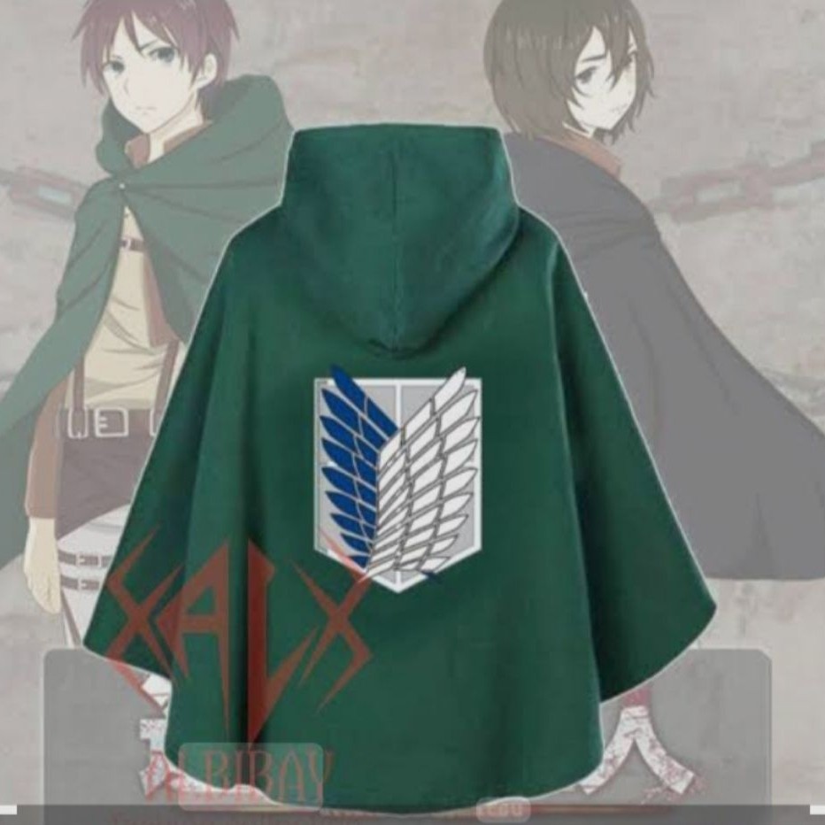 jubah AOT anak free stiker