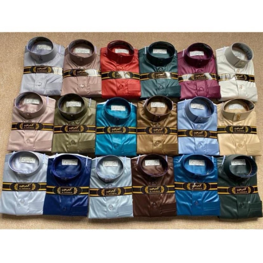 (COD)JUBAH AL HARAMAIN/GAMIS PRIA JUBAH PRIA AlHARAMAIN HARAMAIN ORIGINAL IMPORT - Anisa Colection