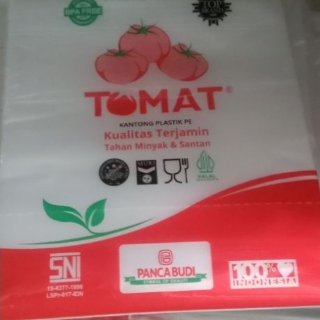 plastik PE tomat 13x30