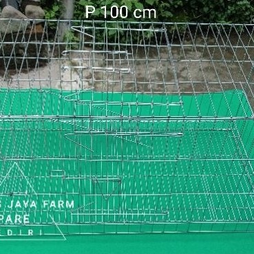 KANDANG HEWAN KUCING GALVANIS LIPAT SERBAGUNA