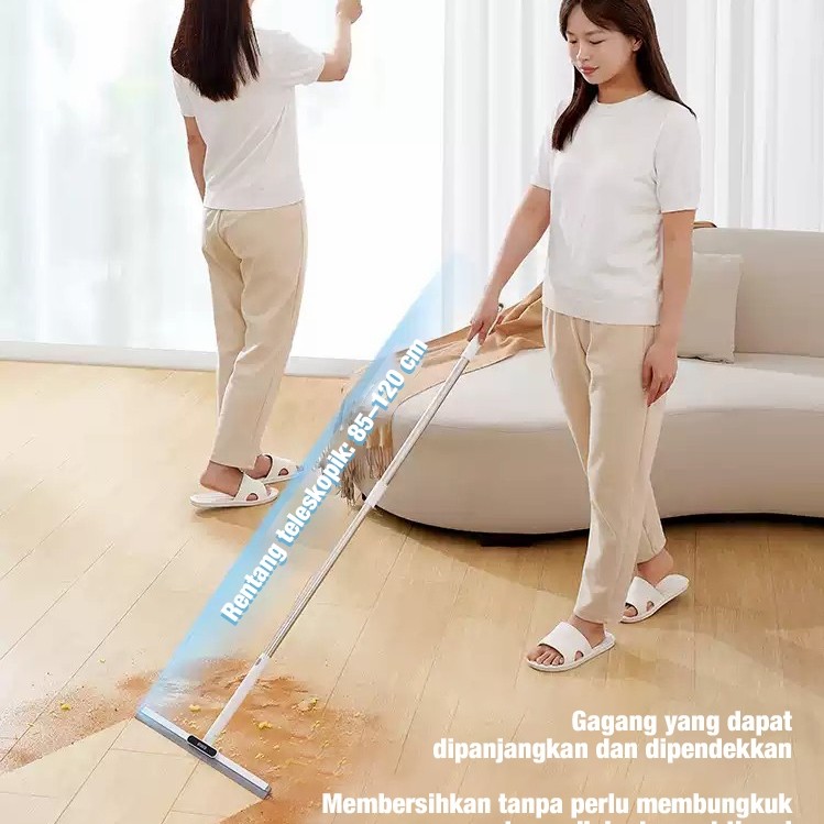 READY ECOCO Telescopic Wiper Broom - wiper rumah tangga pel wiper kamar mandi Pel lantai kamar mandi