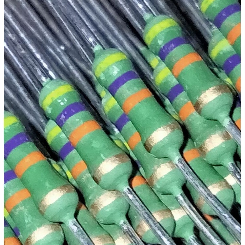 (10pcs) RESISTOR 47K 1W METAL OXIED AKANE JAPAN