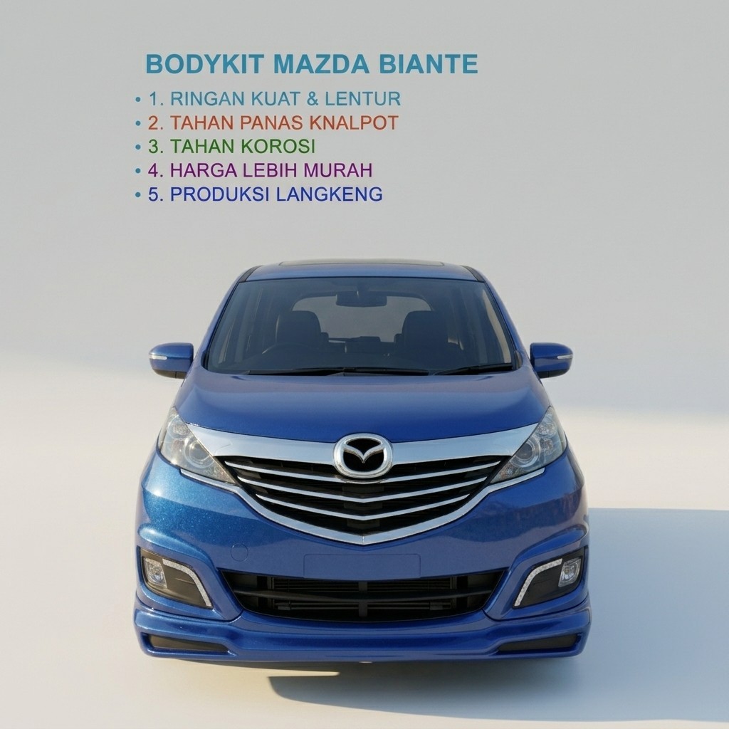Bodykit mazda biante bodykit mazda biante kenstyle KUAT RINGAN LENTUR