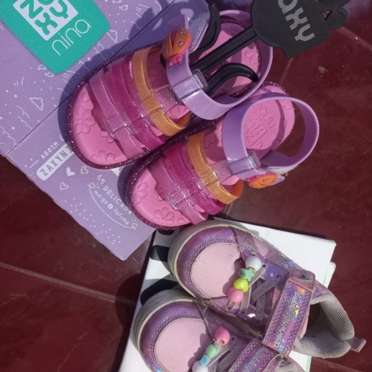 preloved sepatu sandal anak zaxy nina
