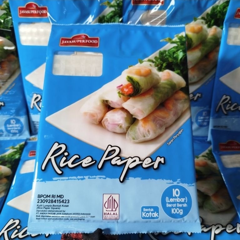 Rice Paper Halal / Banh Trang Sring Roll Vietnam isi 10