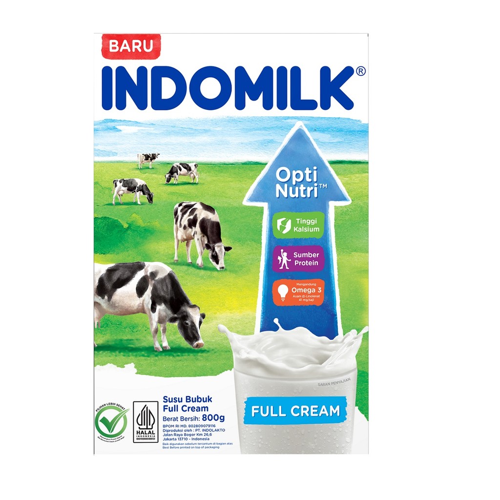 INDOMILK FULL CREAM 800GR