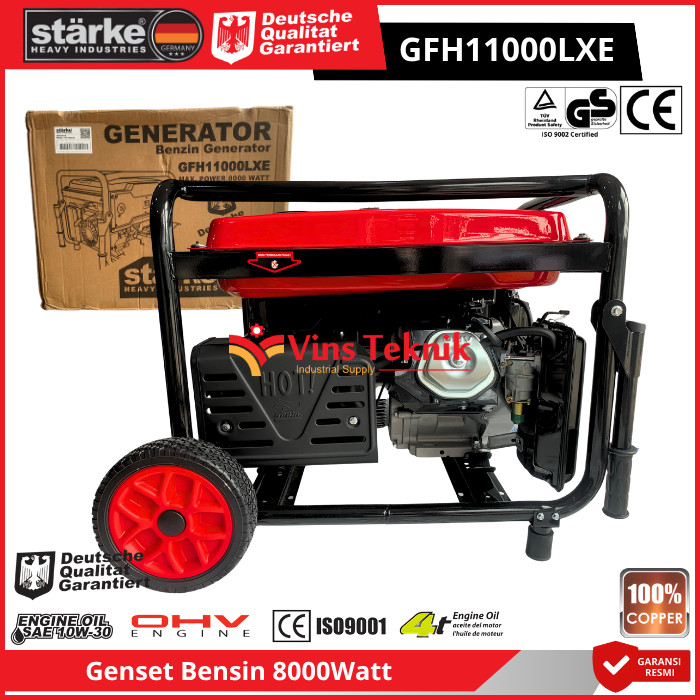 STARKE GFH 11000LXE Mesin Genset Listrik Genset Bensin Generator Genset 8.000Watt GFH11000LXE