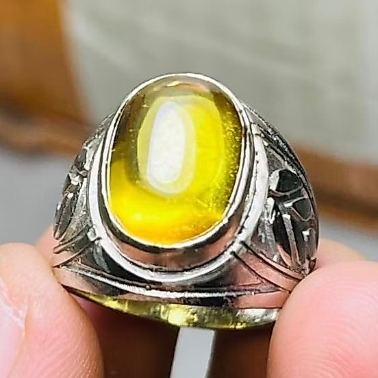 Akik permata yakut kuality catam super Crystal top cincin permata akik