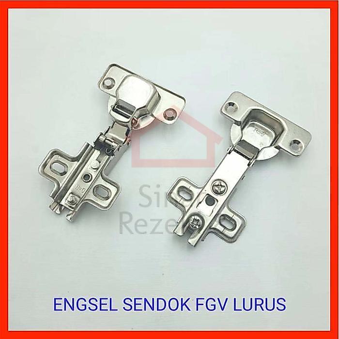 Engsel Sendok FGV / Lemari Lurus 1/2 Bengkok Full .