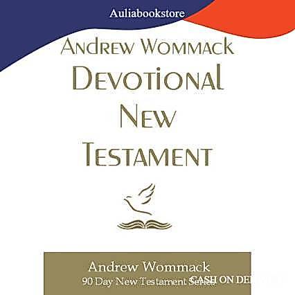 Bible, NLT, Andrew Wommack Devotional New Testament