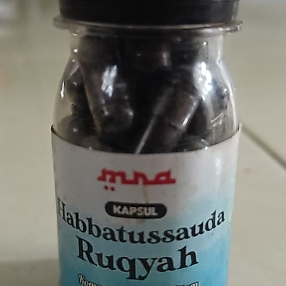 Kapsul Habbatussaudah/ Kapsul Jinten Hitam