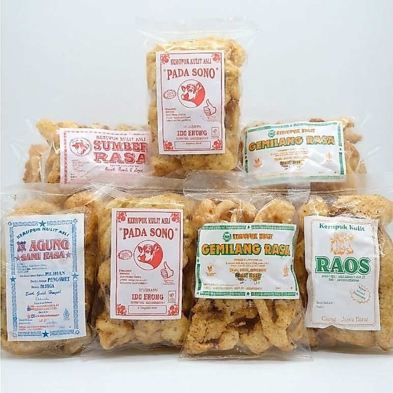 kerupuk kulit asli garut