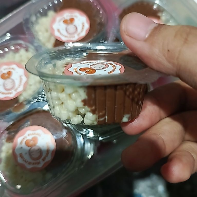 5 PCS Coklat CRUNCHY Mini tuk Anak-Anak