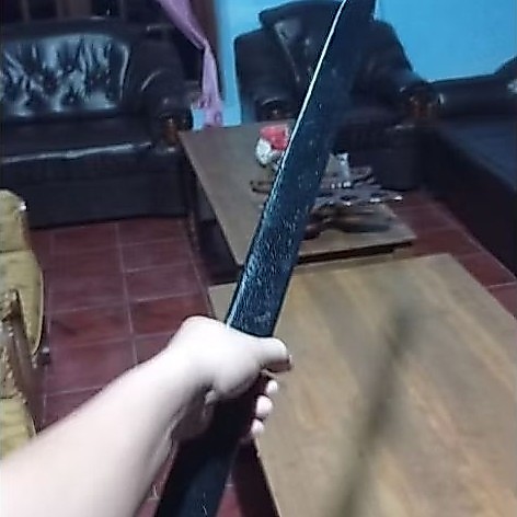 tombak kamyai pleret - tombak perang - tombak kayu - mainan tombak - tombak