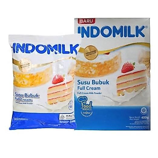 Indomilk Susu Bubuk Full Cream untuk Baking dan Cooking Aroma Gurih Tekstur Lembut Halal