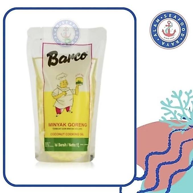 Newstockkita- Barco Minyak Kelapa 1L/Barco Minyak Goreng Kelapa 1Liter/Minyak Barco