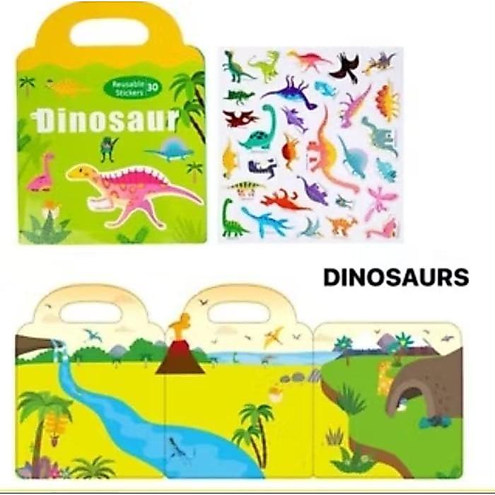 ` BUKU PUZZLE MAGNET JIGSAW / MAGNETIC PUZZLE BOOK / BOOK STICKER PUZZLE Paper
