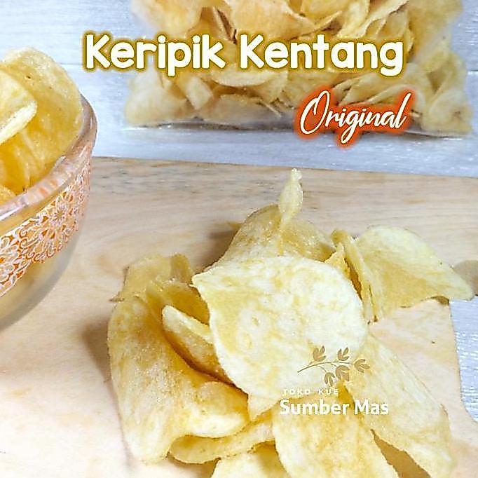 Keripik Kentang 250Gr / Keripik Kentang Original Terlaris