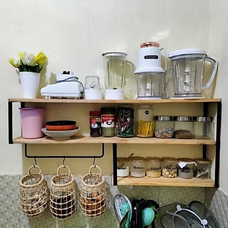 RAK BUMBU DAPUR  KITCHEN SET MINI  RAK DINDING DAPUR  RAK DINDING