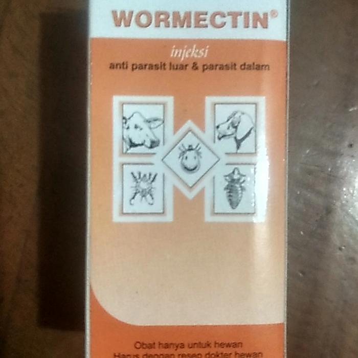 Wormectin 20ml Vaksin Scabies Kelinci Kucing Marmut