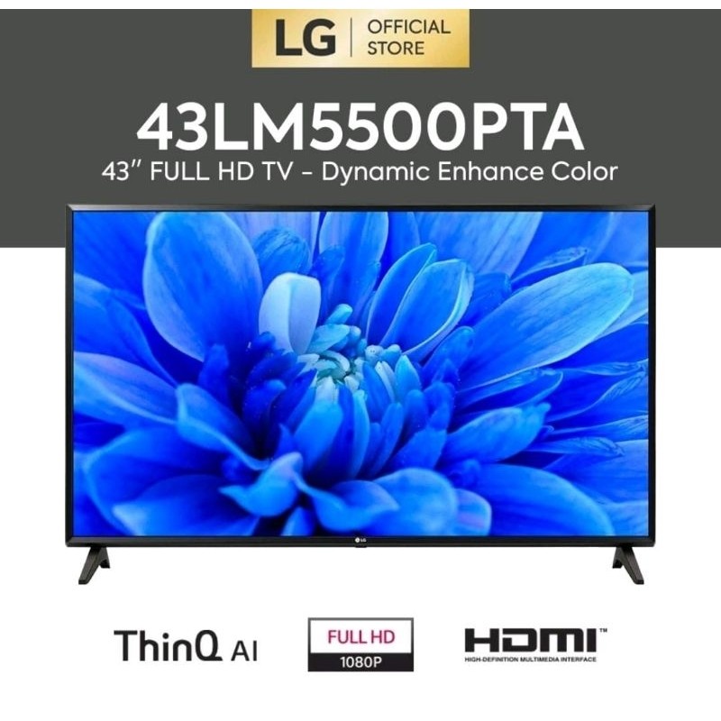 TV LG DIGITAL 43 INCH 43LM5500PTA TV LED LG DIGITAL 43INCH TV LG
