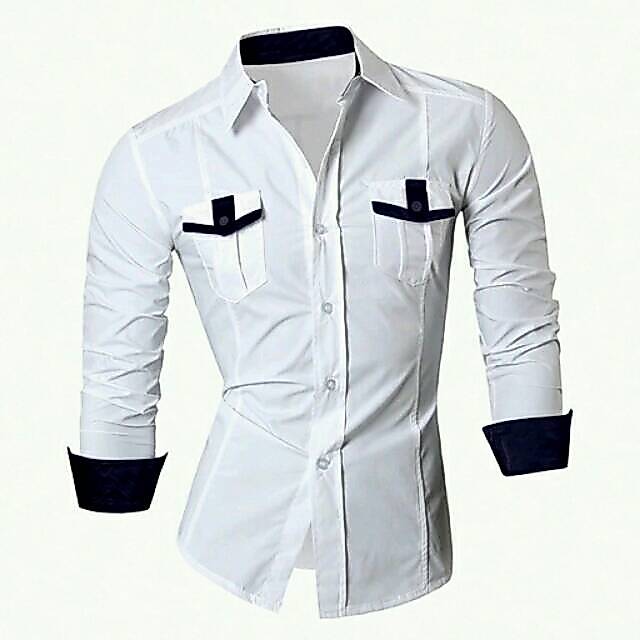 SALE New Kemeja Pria Lengan panjang Veter lv