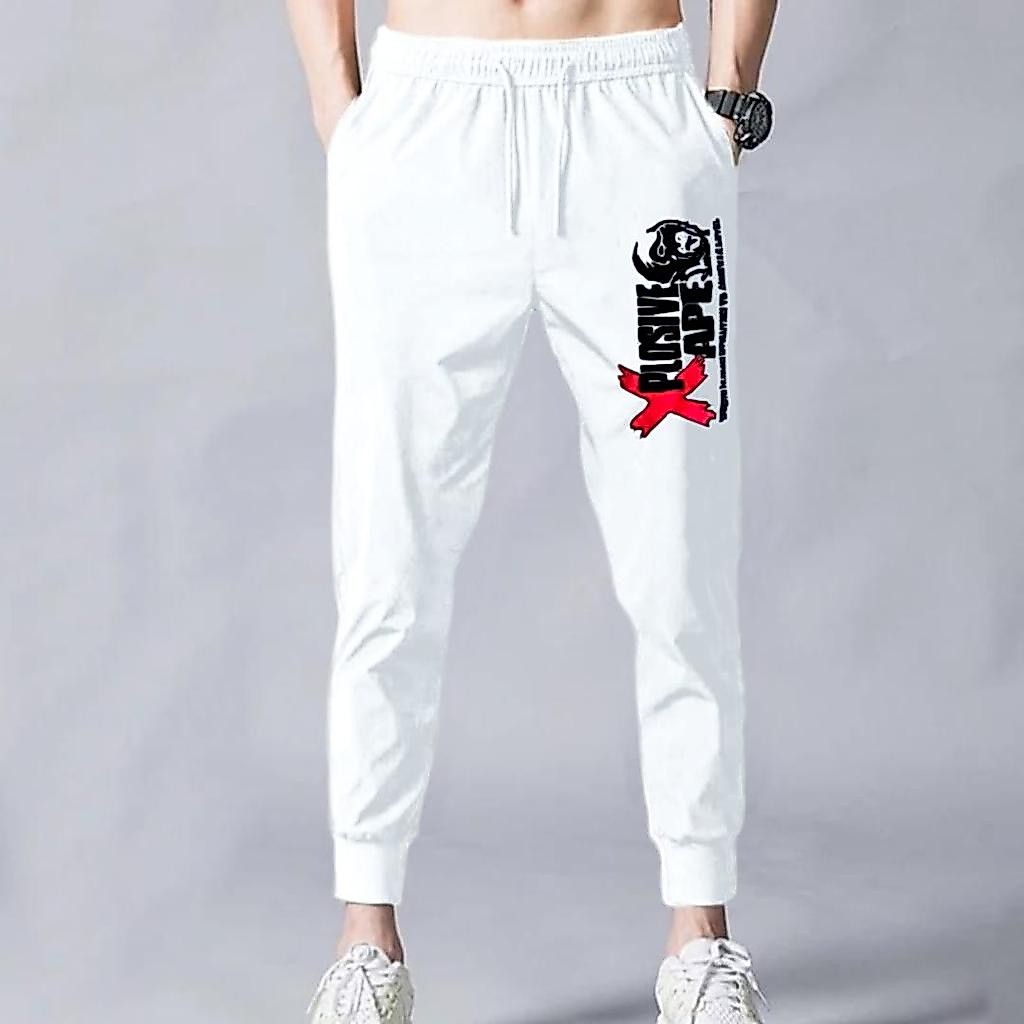 CELANA PRIA JOGGER PANJANG APE/CELANA OLAHRAGA/CELANA FITNESS NYAMAN DIPAKAI