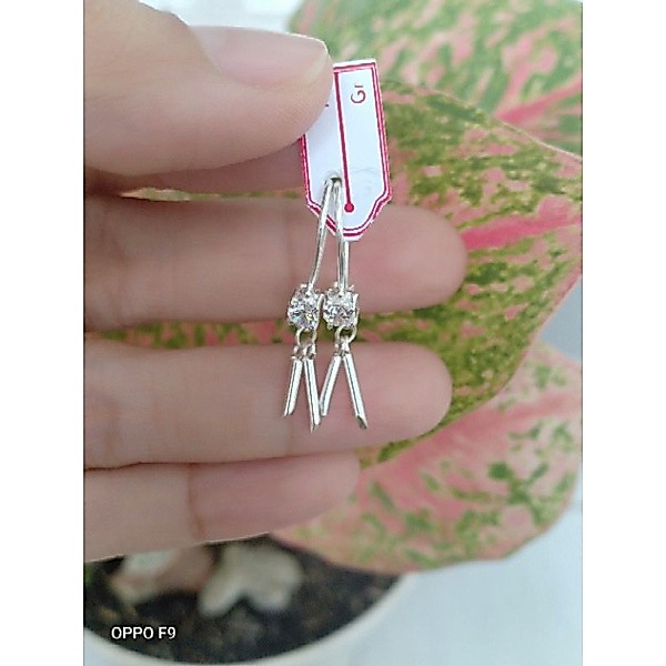 anting perak asli 925