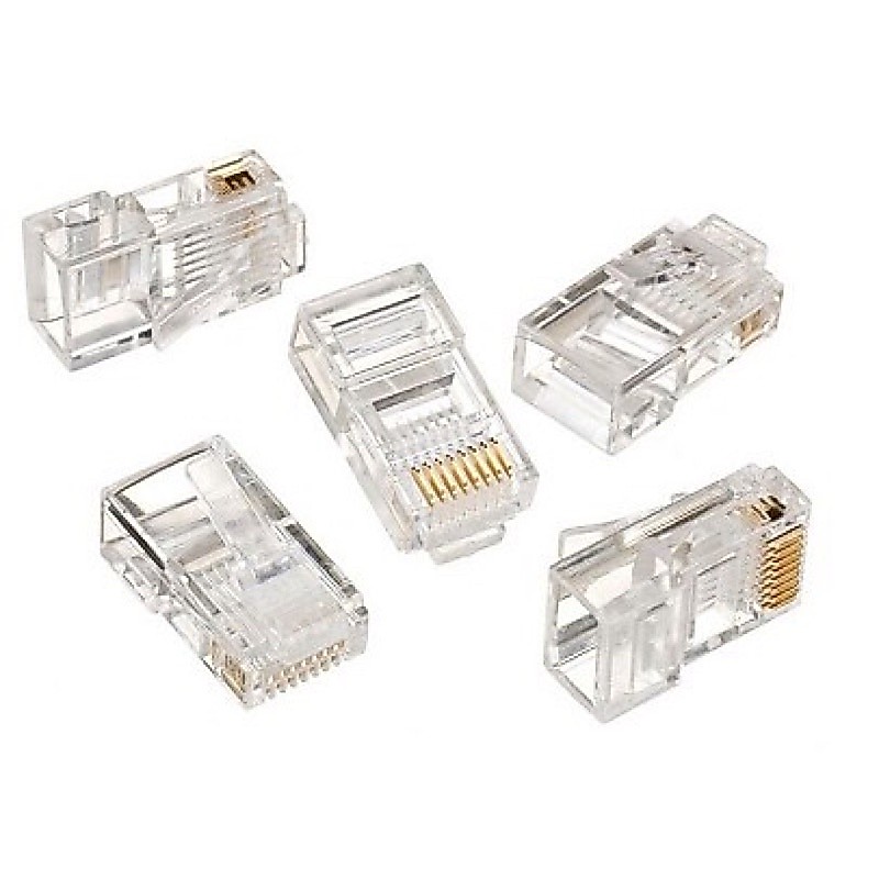 Konektor RJ 45 Kabel Lan Internet 8 Pin