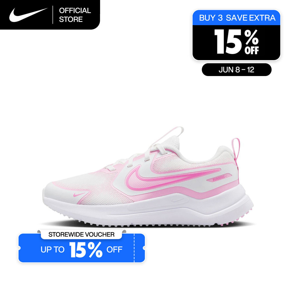 Nike Older Kids' Cosmic Runner Road Running Shoes - Summit White [HM4402-103]