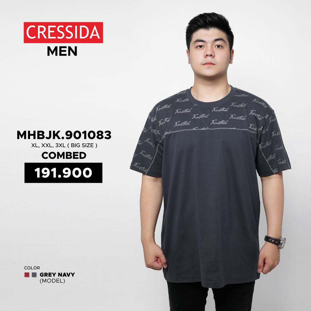 CRESSIDA Kaos Pria Big Size Baju Cowok Jumbo Cressida Original Promo