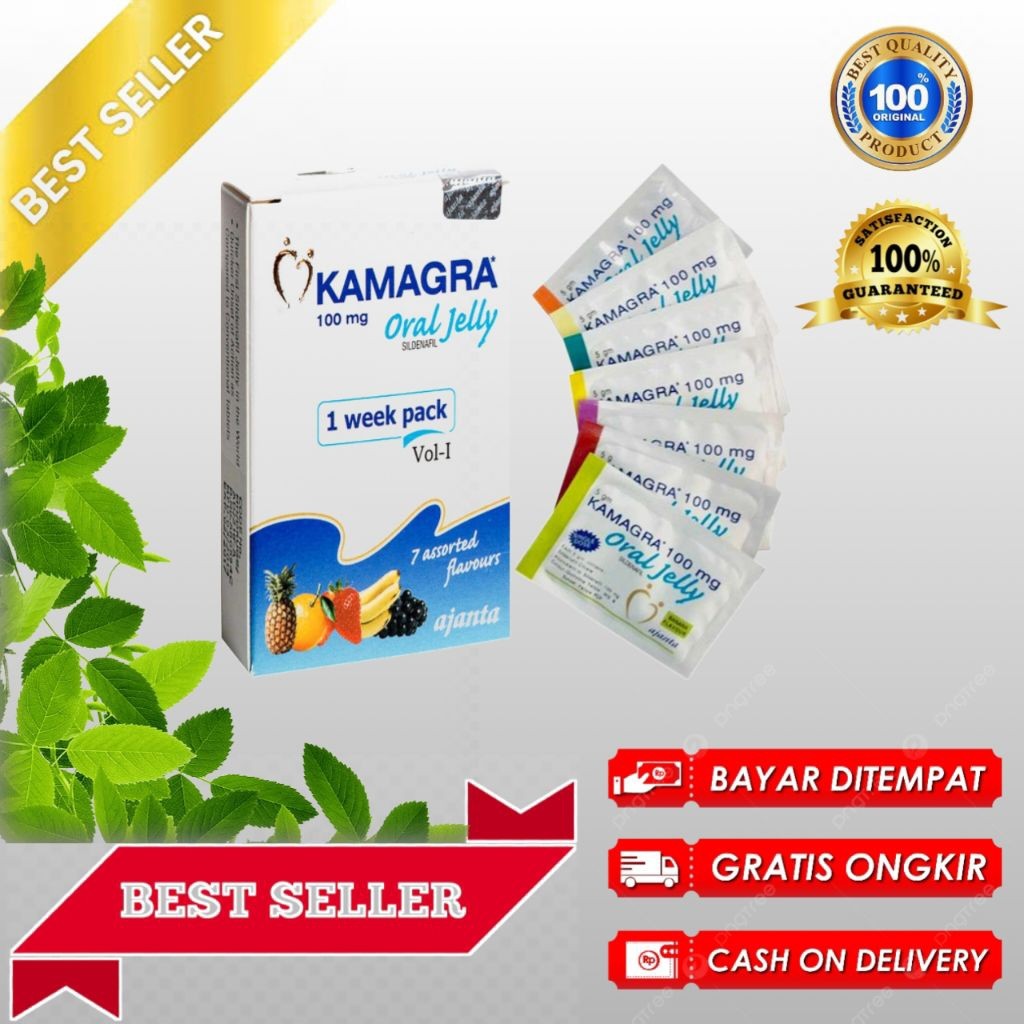 Oral Jelly Kamagra 1 Kotak isi 7 Sachet Multivitamin daya Tahan tubuh By TuhfahHerbal
