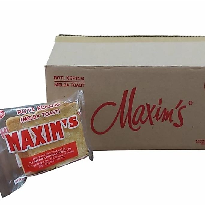 ROTI KERING MAXIM MELBA TOAST ROTI TAWAR BAGELEN MAXIMS JADUL LEGEND