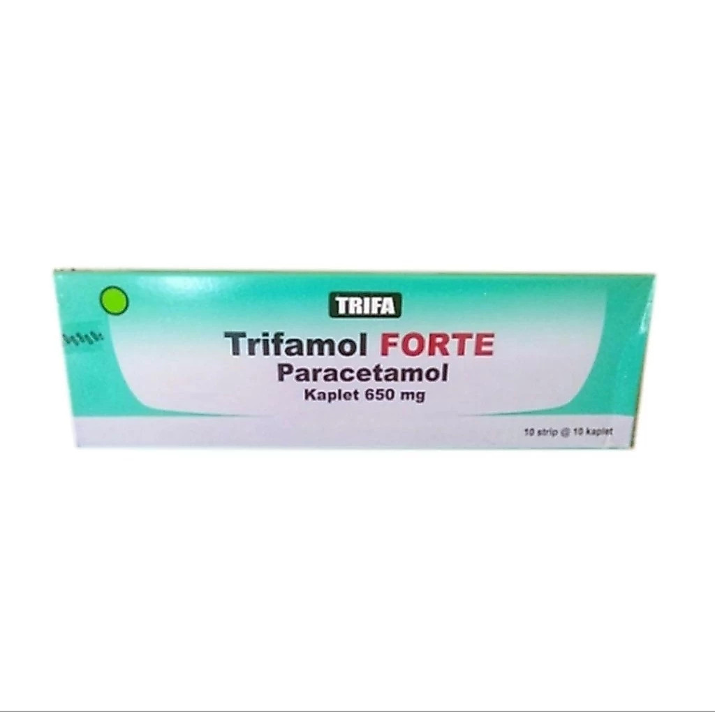 Trifamol 650mg paracetamol box