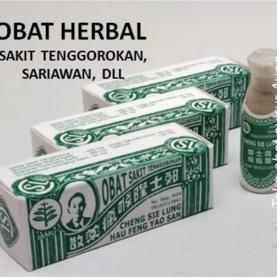 [ARDISTYA FARMA] Original Cheng Sie Lung CSL / Hau Fung San - Obat Puh Sakit Sariawan dan Melegakan 